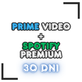 PAKIET PRIME VIDEO + SPOTIFY - SUBSKRYPCJA 30 DNI